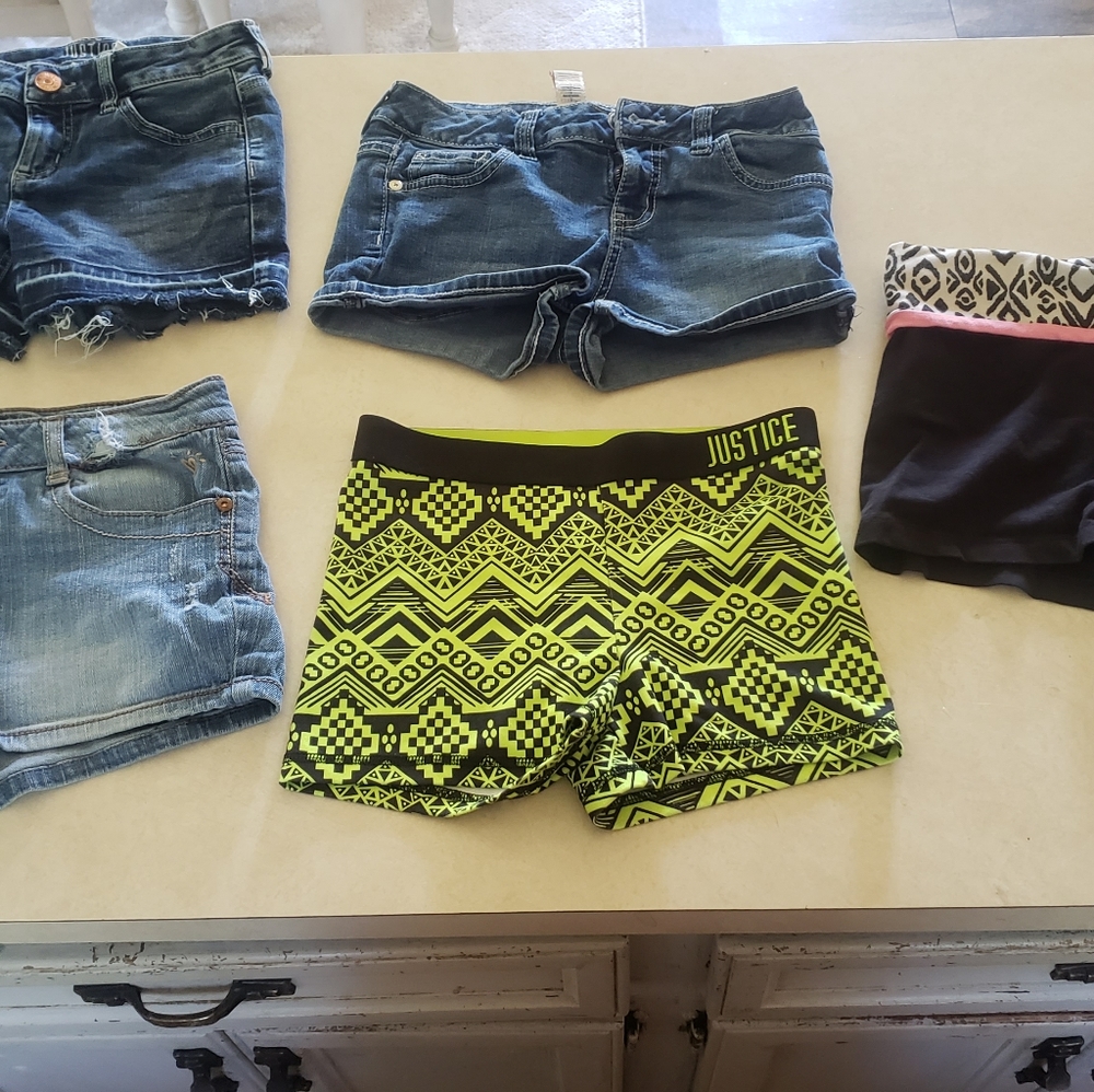 Girls Justice Shorts